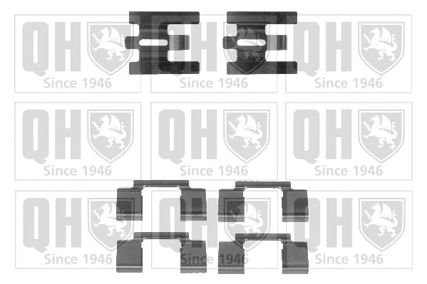 Accessory Kit, disc brake pad (BFK812)