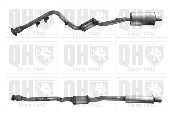 Catalytic Converter (QCAT92291H)