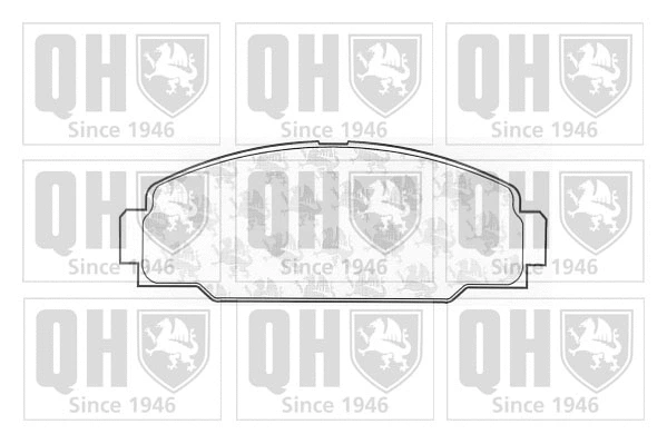 Brake Pad Set, disc brake (BP1011)