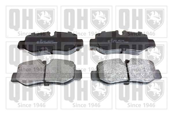 Brake Pad Set, disc brake (BP1863)