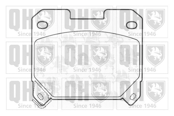 Brake Pad Set, disc brake (BP911)