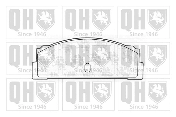 Brake Pad Set, disc brake (BP186)