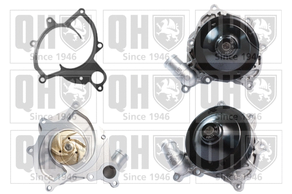 Water Pump, engine cooling (QCP3766)
