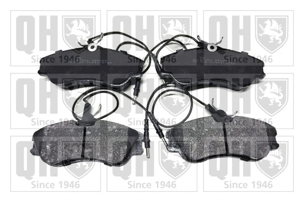 Brake Pad Set, disc brake (BP968)