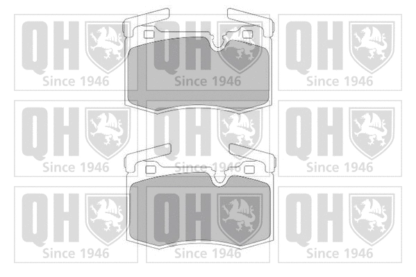 Brake Pad Set, disc brake (BP1709)