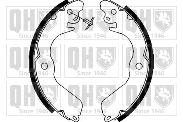 Brake Shoe Set (BS884)