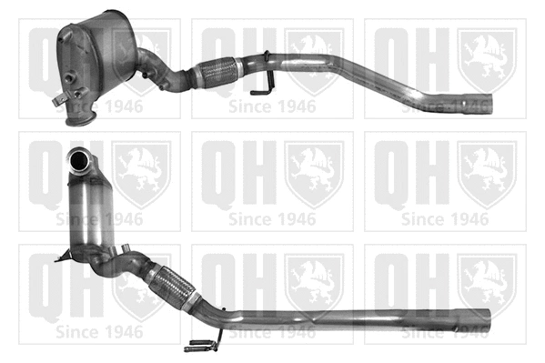 Soot/Particulate Filter, exhaust system (QDPF11150P)