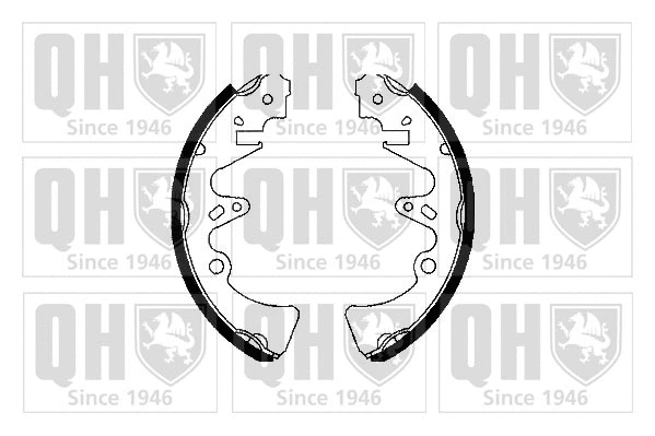 Brake Shoe Set (BS655)