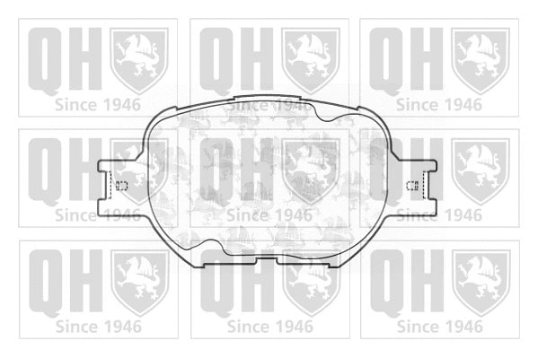 Brake Pad Set, disc brake (BP1251)