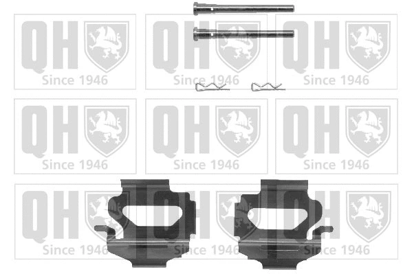 Accessory Kit, disc brake pad (BFK640)