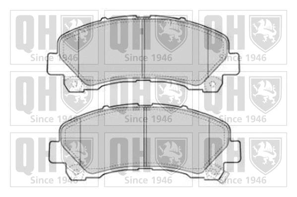 Brake Pad Set, disc brake (BP1779)