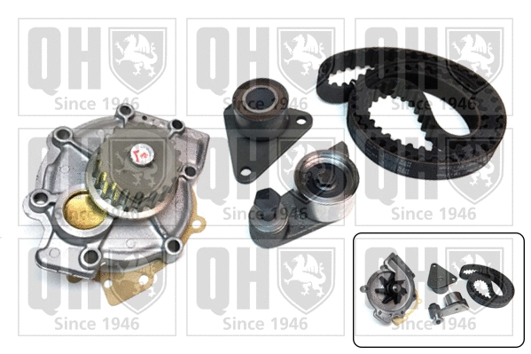 Water Pump & Timing Belt Kit (QBPK4560)