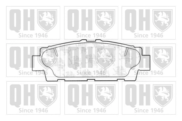Brake Pad Set, disc brake (BP1158)