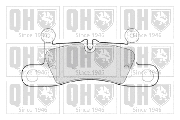 Brake Pad Set, disc brake (BP1797)