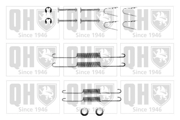 Accessory Kit, brake shoes (BFK333)
