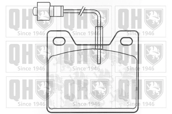 Brake Pad Set, disc brake (BP142)