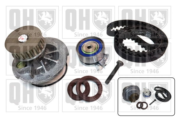 Water Pump & Timing Belt Kit (QBPK3311)