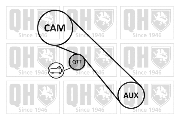 Timing Belt Kit (QBK910)