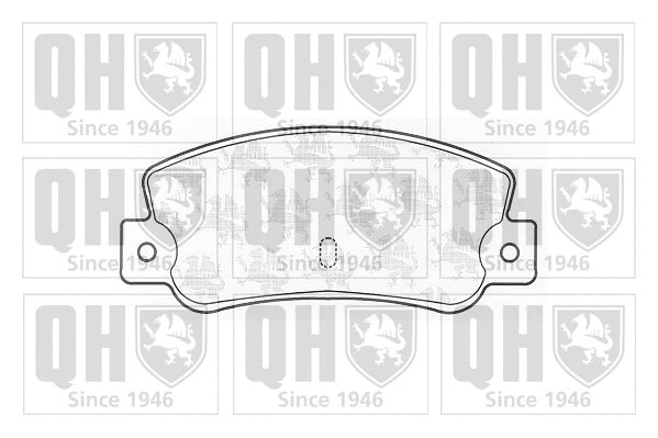 Brake Pad Set, disc brake (BP402)