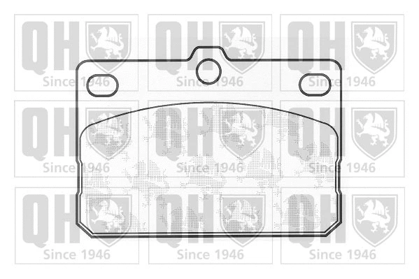 Brake Pad Set, disc brake (BP259)