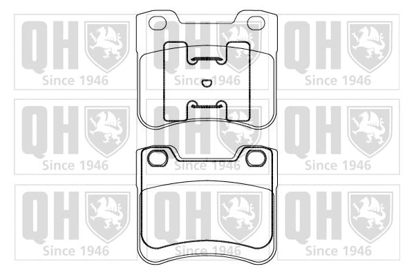 Brake Pad Set, disc brake (BP870)