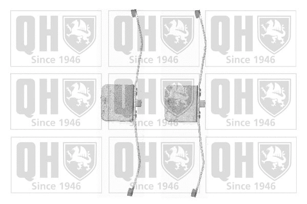 Accessory Kit, disc brake pad (BFK937)