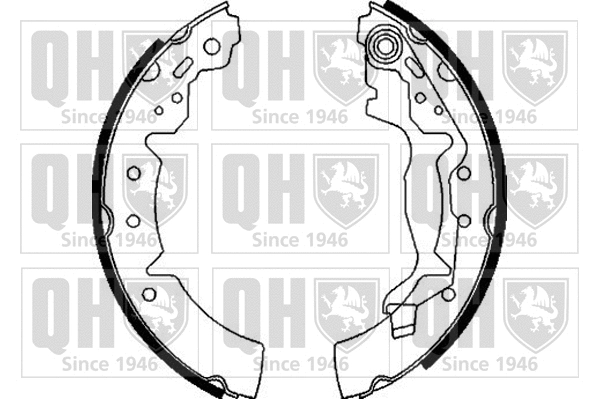 Brake Shoe Set (BS1017)