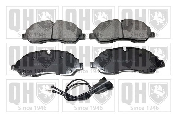 Brake Pad Set, disc brake (BP1838)