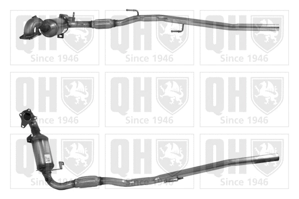 Catalytic Converter (QCAT91722H)