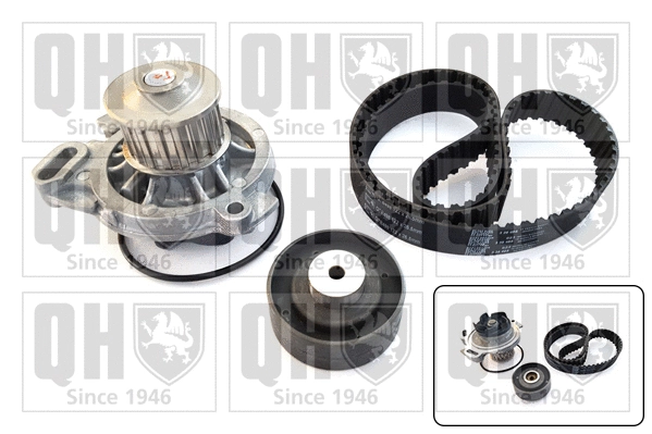 Water Pump & Timing Belt Kit (QBPK9100)