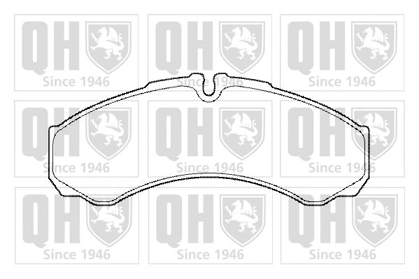 Brake Pad Set, disc brake (BP1454)