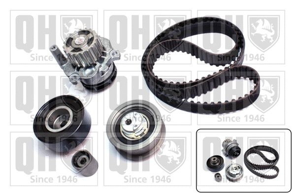 Water Pump & Timing Belt Kit (QBPK2690)
