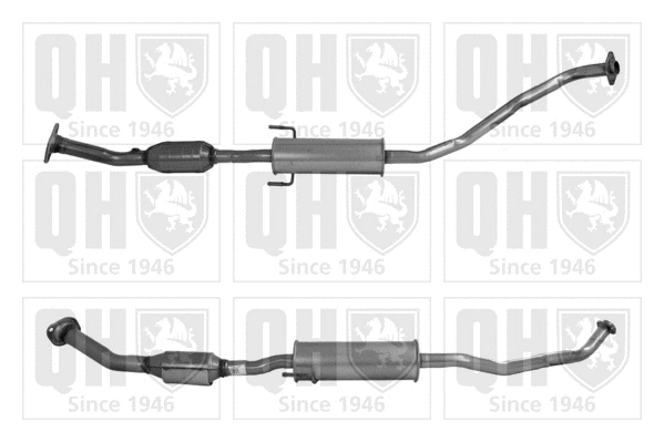 Catalytic Converter (QCAT91604H)