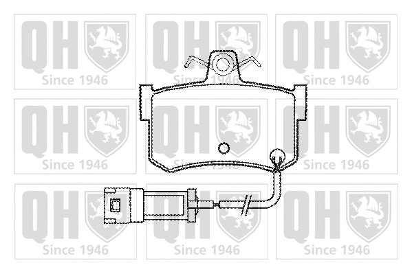 Brake Pad Set, disc brake (BP409)