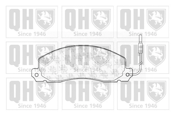 Brake Pad Set, disc brake (BP371)