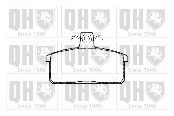 Brake Pad Set, disc brake (BP753)