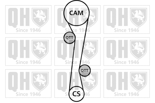 Timing Belt Kit (QBK839)
