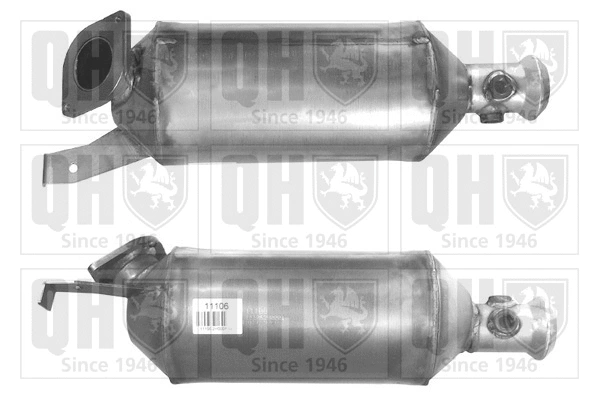 Soot/Particulate Filter, exhaust system (QDPF11106P)