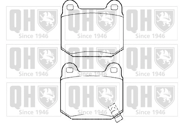 Brake Pad Set, disc brake (BP1449)