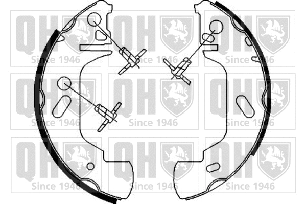 Brake Shoe Set (BS838)