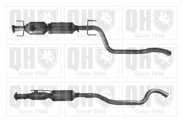 Soot/Particulate Filter, exhaust system (QDPF11028HP)