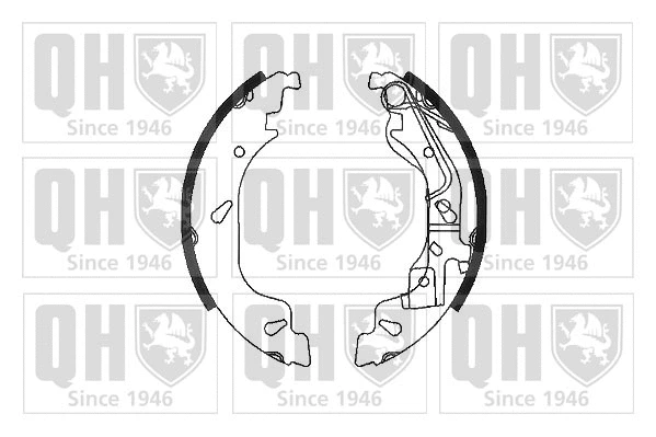 Brake Shoe Set (BS1107)