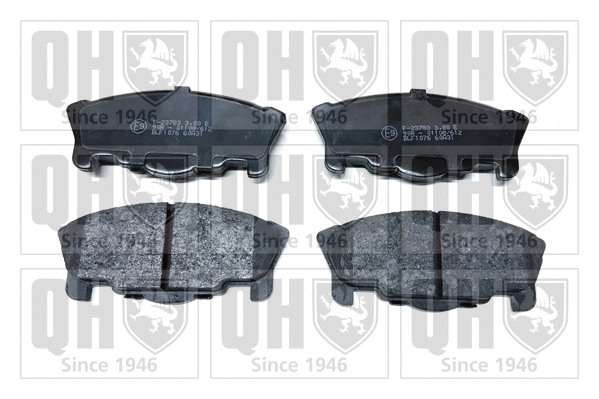Brake Pad Set, disc brake (BP1076)