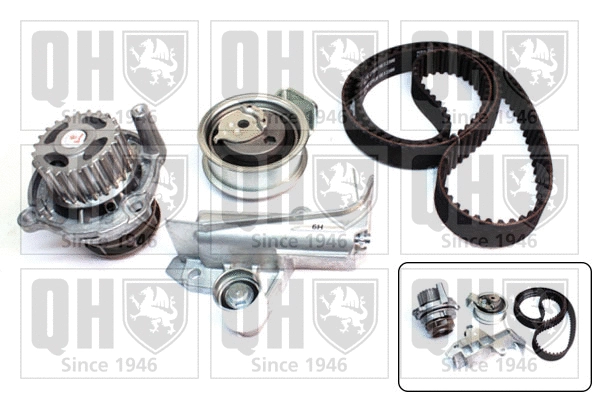 Water Pump & Timing Belt Kit (QBPK6421)