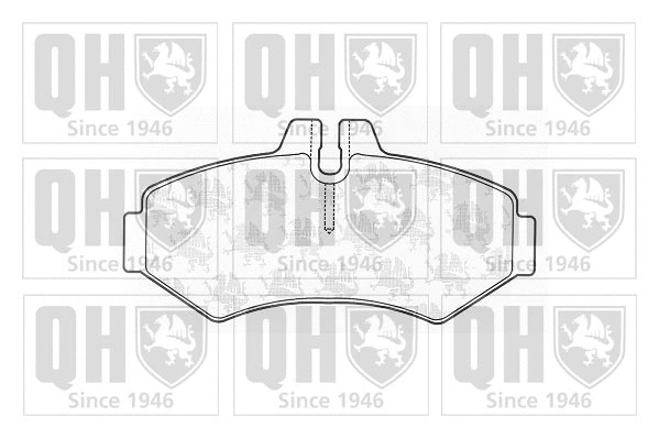 Brake Pad Set, disc brake (BP1246)