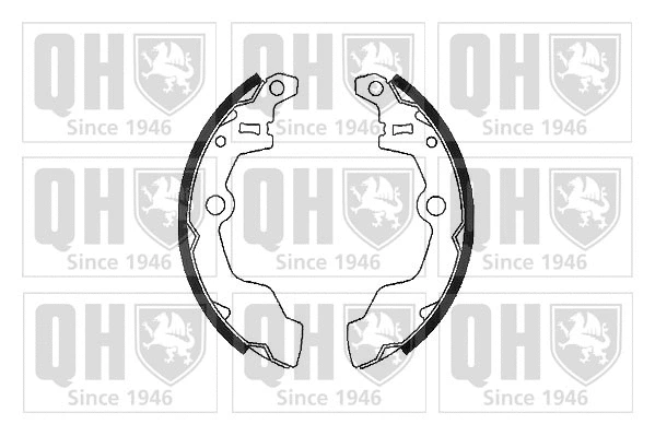 Brake Shoe Set (BS750)