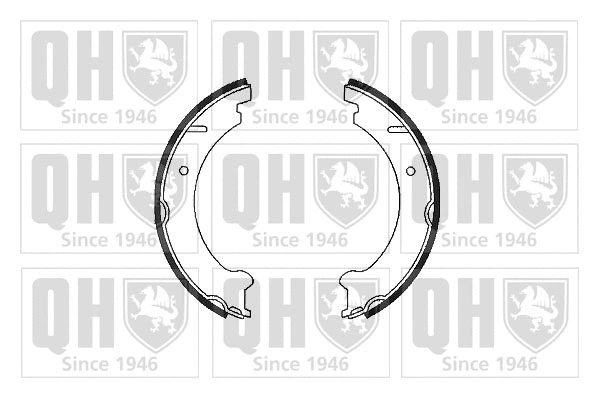 Brake Shoe Set, parking brake (BS926)