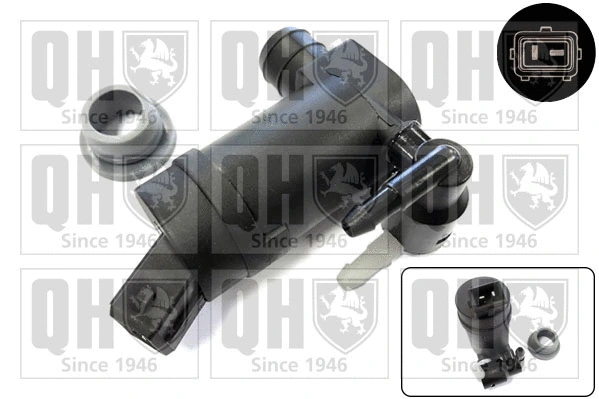 Washer Fluid Pump, window cleaning (QWP068)