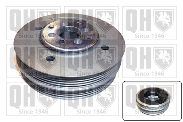 Belt Pulley, crankshaft (QCD38)