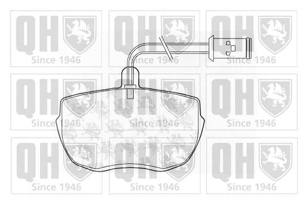Brake Pad Set, disc brake (BP388)